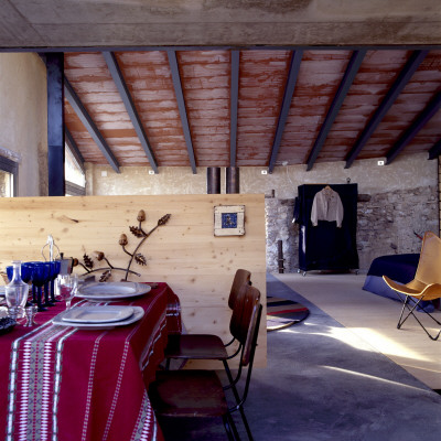 Casa Darmos, Tivissa, Tarragona, Dining Area, Architect: Joan Pons I Forment by Eugeni Pons Pricing Limited Edition Print image