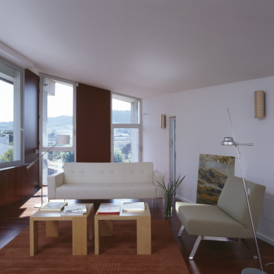 Casa Muntaner, Igualada, Interior Of Lounge, Architect: Xavier Claramunt by Eugeni Pons Pricing Limited Edition Print image