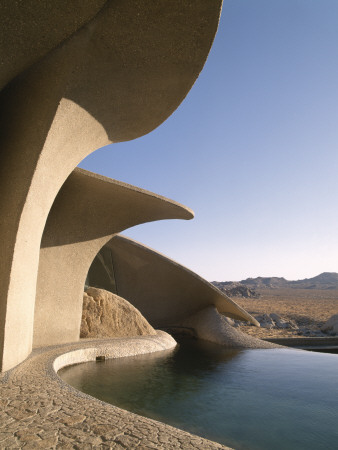 Desert House, High Desert, Near Palm Springs, California, Architect: Ken Kellogg by Alan Weintraub Pricing Limited Edition Print image