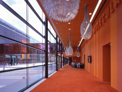 Queen Mary, University Of London, New Medical School Building, London, 2005, Corridor by Ben Luxmoore Pricing Limited Edition Print image