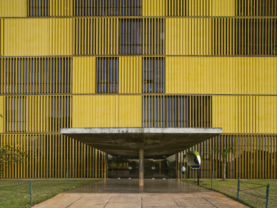 Brasilia - Anexo Do Congresso Nacional, Architect: Oscar Niemeyer by Alan Weintraub Pricing Limited Edition Print image
