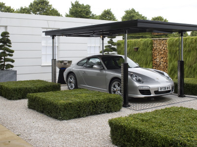 The Porsche Garden, 2008 Hampton Court Flower Show, England, Designer: Sim Flemons And John Warland by G Jackson Pricing Limited Edition Print image