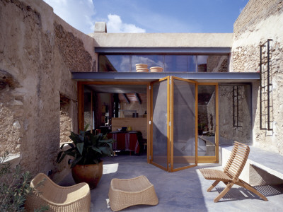 Casa Darmos, Tivissa, Tarragona, Terrace, Architect: Joan Pons I Forment by Eugeni Pons Pricing Limited Edition Print image