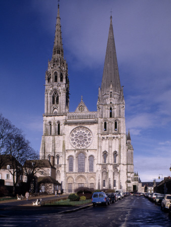 Chartres Cathedral, 1145 - 1220, West Facade by Joe Cornish Pricing Limited Edition Print image