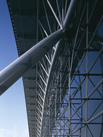 Kansai Airport, Osaka, Architect: Renzo Piano Building Workshop by John Edward Linden Pricing Limited Edition Print image