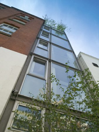 The Gap House, Clerkenwell, Winner Of Riba Future Homes Competition (2004) Overall Exterior by Morley Von Sternberg Pricing Limited Edition Print image