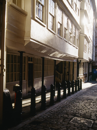 Middle Temple Lane London Window Details, Middle Temple Lane, London, C 1693 by Lewis-Darley Pricing Limited Edition Print image