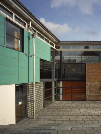 Dundee Contemporary Arts, Scotland, Exterior Daytime, Richard Murphy Architects by Keith Hunter Pricing Limited Edition Print image