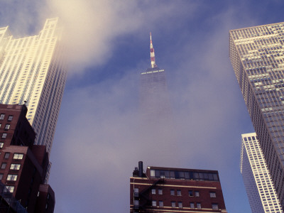 John Hancock Tower In The Mist, Chicago, Illinois by Marcus Bleyl Pricing Limited Edition Print image