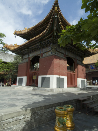 Lama Temple, Beijing, China - Palace Of Peace And Harmony by Natalie Tepper Pricing Limited Edition Print image