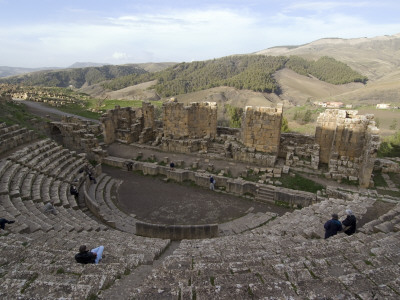 Theatre, Roman Site Of Djemila, Algeria by Natalie Tepper Pricing Limited Edition Print image