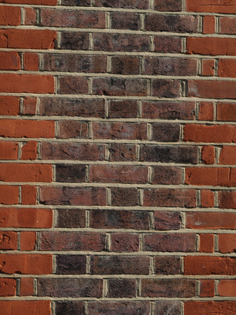 Backgrounds - Red And Black Brick Wall by Natalie Tepper Pricing Limited Edition Print image