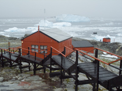 Primavera Research Station, Antarctica by Natalie Tepper Pricing Limited Edition Print image