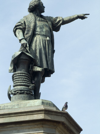 Columbus Statue, Parque Colon, Santo Domingo, Dominican Republic by Natalie Tepper Pricing Limited Edition Print image