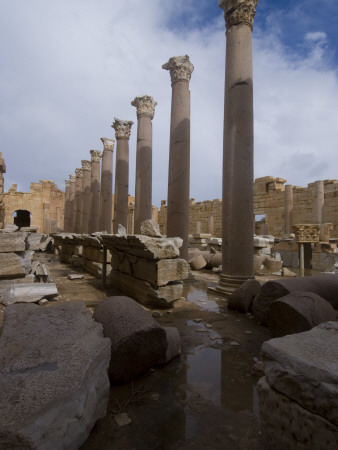 Severan Basilica, Leptis Magna, Libya by Natalie Tepper Pricing Limited Edition Print image
