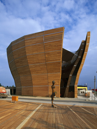 Expo 2000, Hanover, Hungarian Pavilion, Architect: Gyorgy Vadadz by Morley Von Sternberg Pricing Limited Edition Print image