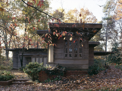 The Pope-Leighey House, Virginia, 1939, Exterior, Architect: Frank Lloyd Wright by Richard Bryant Pricing Limited Edition Print image
