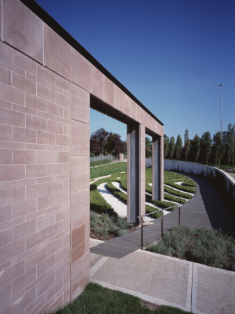 Visitor Interpretation Centre, Coventry, Garden Of International Friendship by Peter Durant Pricing Limited Edition Print image