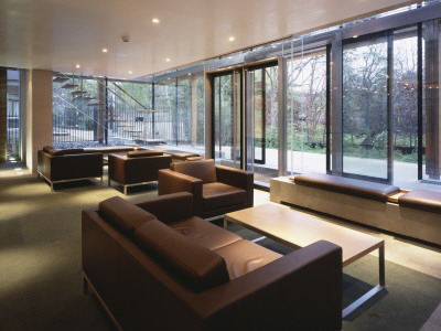Senior Common Room And Lounge, St John's College, Oxford, Maccormac Jamieson Prichard Architects by Peter Durant Pricing Limited Edition Print image