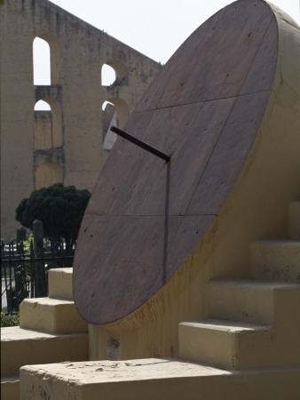 The Observatory, Jaipur, Rajasthan, India, North Face Of The Hemispherical Sundial by Richard Bryant Pricing Limited Edition Print image