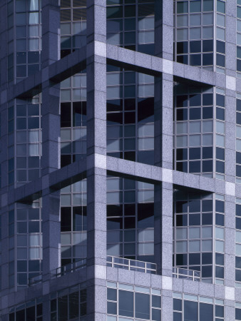 The Heeren Building, Central Business District, Singapore, 1997, Detail With Windows And Cladding by Richard Bryant Pricing Limited Edition Print image