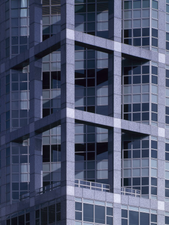 The Heeren Building, Central Business District, Singapore, 1997, Detail With Windows And Cladding by Richard Bryant Pricing Limited Edition Print image