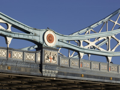 Tower Bridge, London, 1886 - 1894, Detail Of Bascules, Architect: Horace Jones by Richard Bryant Pricing Limited Edition Print image