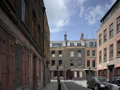 Princelet Street, Spitalfields, London by Richard Bryant Pricing Limited Edition Print image