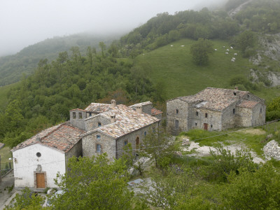 La Colombaia, Tuscan Farmhouse, Overall Exterior by Richard Bryant Pricing Limited Edition Print image