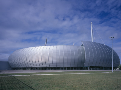 Zenith Concert Hall And Exhibition Centre, Rouen, Overall Exterior, Architect: Bernard Tschumi by Will Pryce Pricing Limited Edition Print image