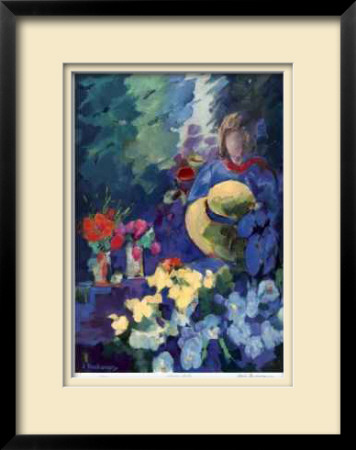 Flower Stall by Zora Buchanan Pricing Limited Edition Print image