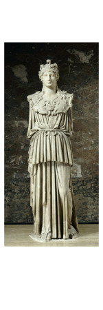 Athena, Dite  Minerve Au Collier by Phidias Pricing Limited Edition Print image