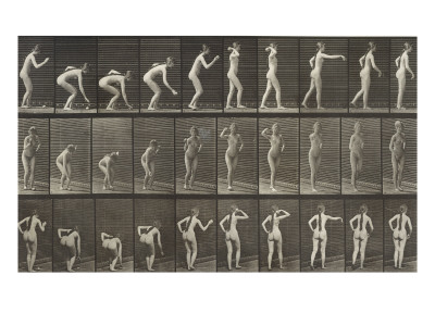 Jeune Fille Nue Jouant Avec Une  Balle by Eadweard Muybridge Pricing Limited Edition Print image