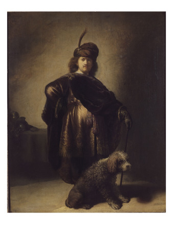 Portrait De L'artiste En Costume Oriental by Rembrandt Van Rijn Pricing Limited Edition Print image