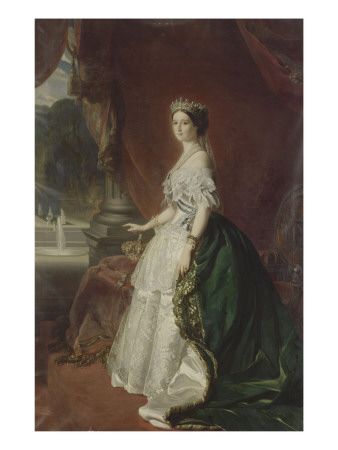 L'impératrice Eugénie (1826-1921) by Franz Xaver Winterhalter Pricing Limited Edition Print image