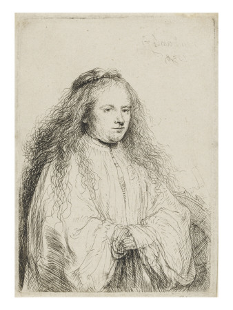 La Petite Mariee Juive by Rembrandt Van Rijn Pricing Limited Edition Print image