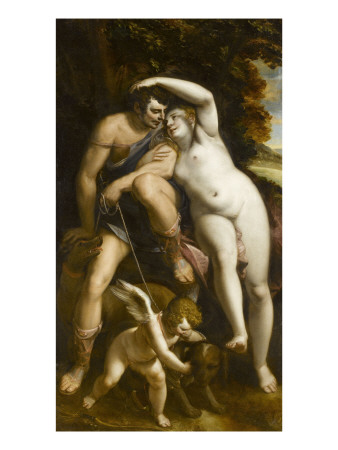 Vénus Et Adonis by Luca Cambiaso Pricing Limited Edition Print image