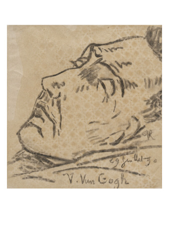 Vincent Van Gogh Sur Son Lit De Mort by Paul Gachet Pricing Limited Edition Print image