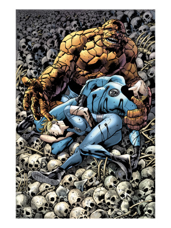 Fantastic Four #556 Cover: Thing by Bryan Hitch Pricing Limited Edition Print image