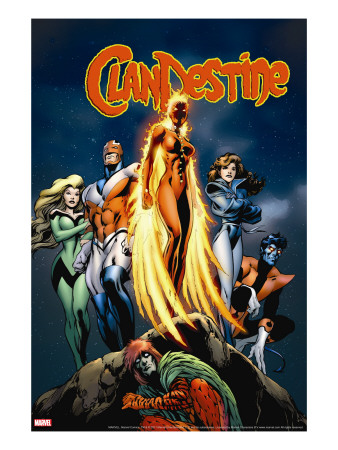 Clandestine #3 Cover: Phoenix by Davis Alan Pricing Limited Edition Print image