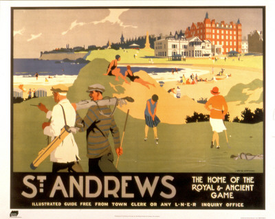St. Andrews By The Beach by British Rail Pricing Limited Edition Print image