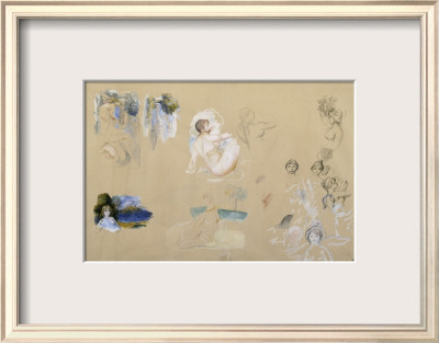 Feuilles D'études: Étude De Baigneuses by Pierre-Auguste Renoir Pricing Limited Edition Print image