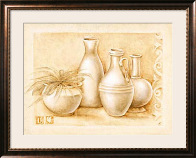 3 Vases Arrangement by Mellisa Lang Pricing Limited Edition Print image