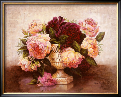 Peony Splendor by Anne Searle Pricing Limited Edition Print image