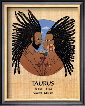 Taurus (Apr 20-May 20) by Orah-El Pricing Limited Edition Print image