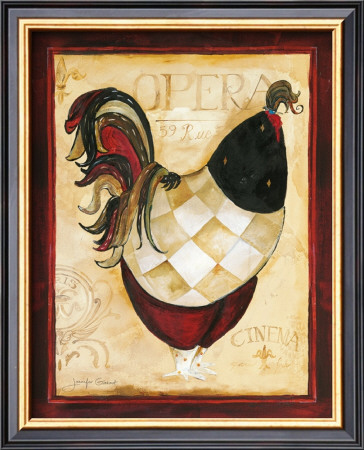 Paris Rooster Iii by Jennifer Garant Pricing Limited Edition Print image