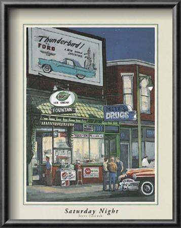 Saturday Night by Steve Zazenski Pricing Limited Edition Print image