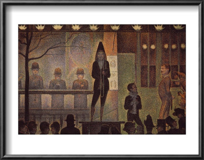 Circus Sideshow by Georges Seurat Pricing Limited Edition Print image