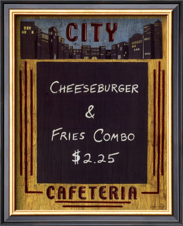 City Cafeteria by Louise Max Pricing Limited Edition Print image
