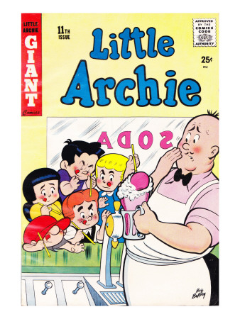 Archie Comics Retro: Little Archie Comic Book Cover #11 (Aged) by Bob Bolling Pricing Limited Edition Print image